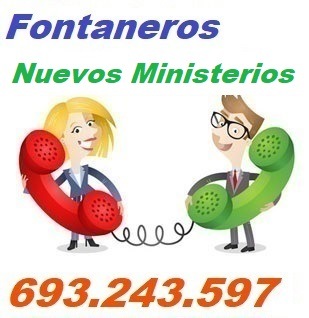 Telefono de la empresa fontaneros Nuevos Ministerios